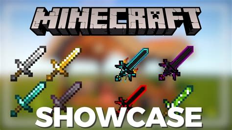 Showcase De Todas As Espadas Existentes No Minecraft Mod Youtube