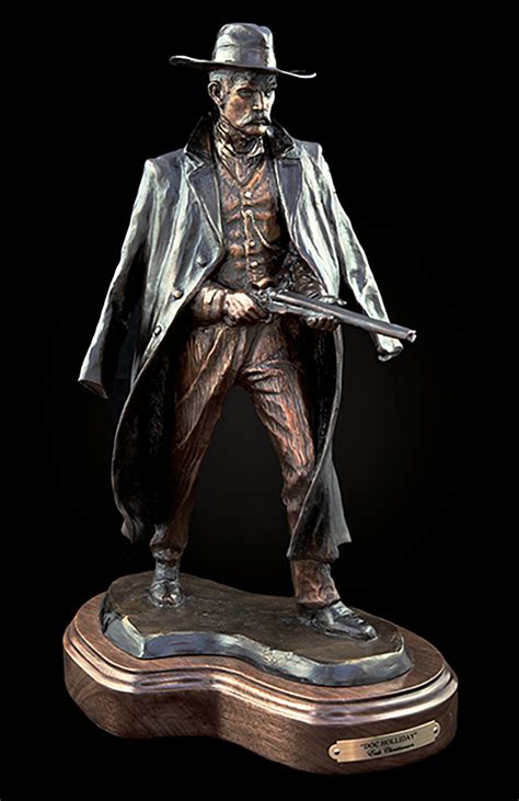 Doc Holliday Bronze Erik Christianson