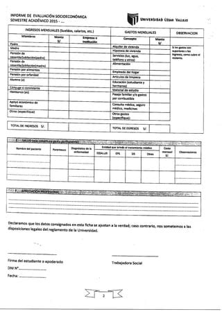 Formato De Atencion Al Alumno Recategorizacion Ii Pdf