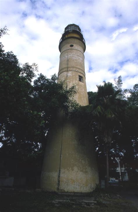 Florida Memory • Close Up View Showing Lighthouse At The Military