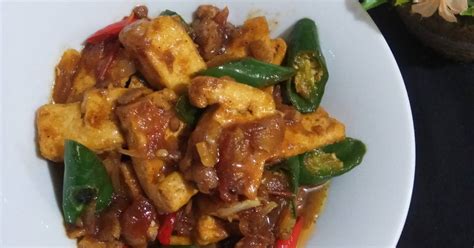 Resep Tahu Kecap Tauco Oleh Vay Kitchen Cookpad