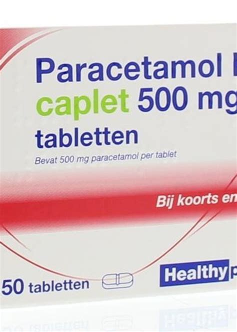 Paracetamol Htp Caplet Mg Tabletten Aktiedrogist