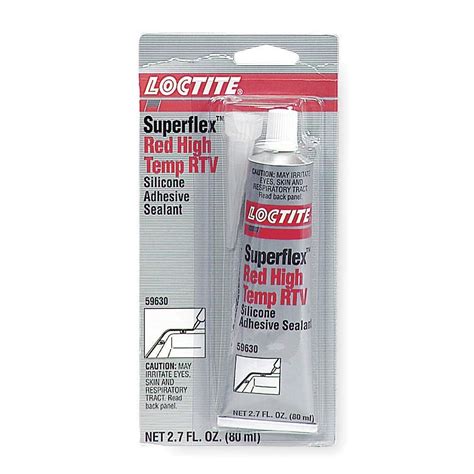 Loctite 59630 High Temperature RTV Silicone Adhesive Sealant 80mL Tube