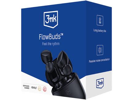 Handsfree Bluetooth 3MK FlowBuds TWS Negru GSMnet Ro