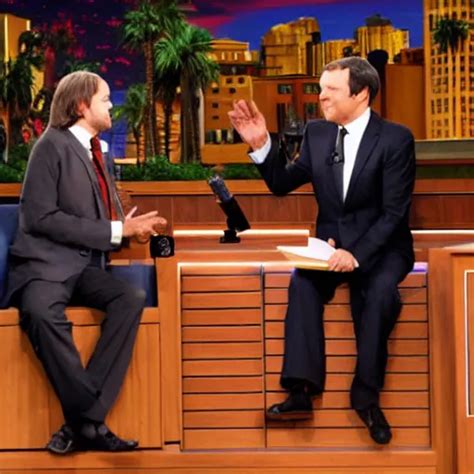 John Marston On The Tonight Show With Jonny Carson Stable Diffusion