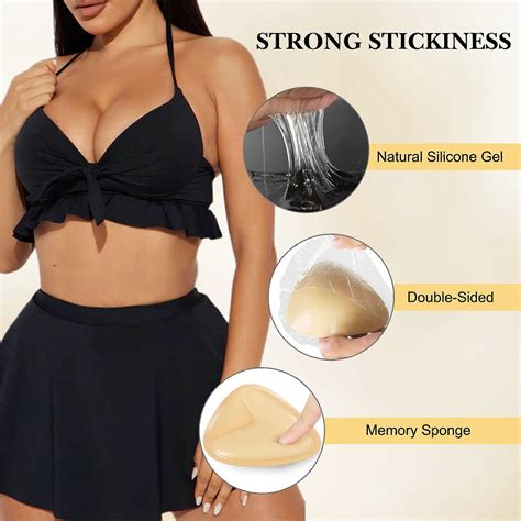 Double-Sided Sticky Bra Inserts Self Adhesive Pads, Lift Bra Inserts