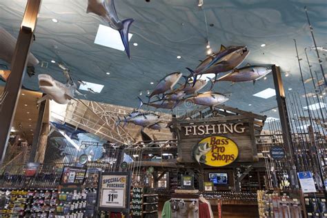 Bass Pro Shop Fishing Section At The Silverton Hotel In Las Vega