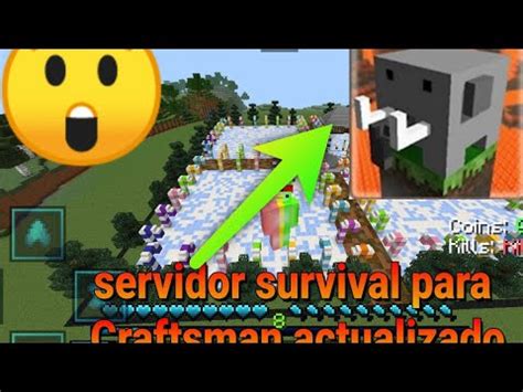 Servidor Survival Para Craftsman Actualizado YouTube