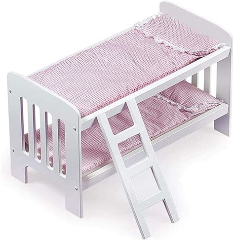 Amazon Badger Basket Doll Bunk Bed With Bedding And Ladder Fits