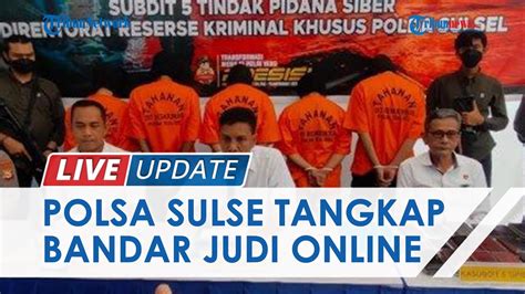 Polda Sulsel Tangkap Bandar Judi Online Togel Higgs Domino Jaringan