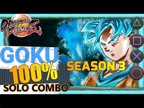 Goku Blue Combo Tod On Screen Commands Loop Tutorial Season