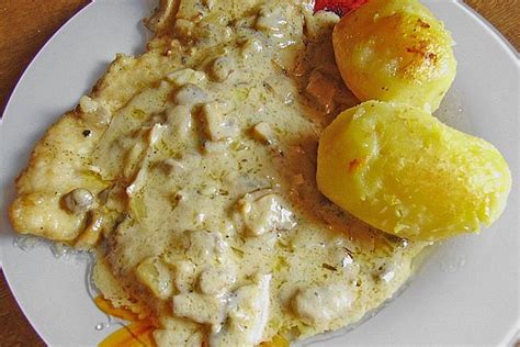 Schweineschnitzel mit Kräuter Champignons von Ann3 Chefkoch