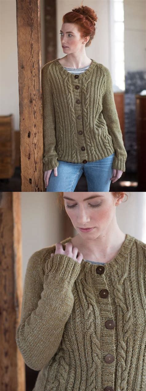 Free Raglan Cardigan Knitting Patterns | Knitting patterns free cardigans, Cable cardigan ...