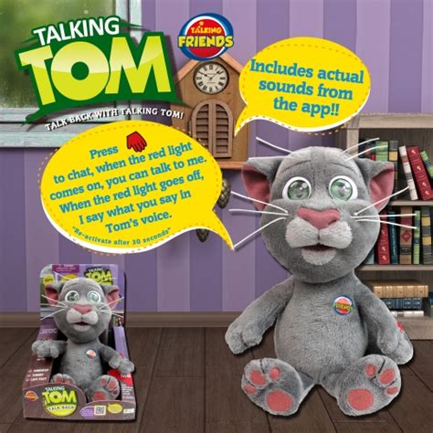 Talking Tom 12 Inch Animated Plush Soft Toy 5051494019615