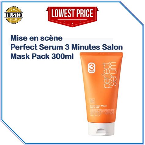 Korea Mise En Scene Perfect Serum 3 Minutes Salon Mask Pack 300ml