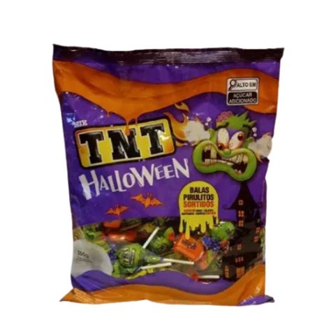 Doces Mix Tnt Halloween Bala E Pirulito Sortidos G Mix Tnt Halloween