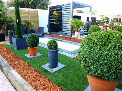 Decoration Exterieur Jardin Moderne