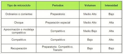 Qué es el microciclo en el entrenamiento Musculación Total