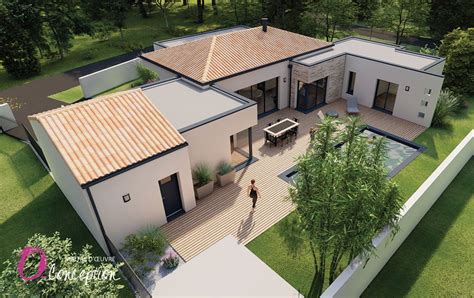 Maison Moderne Toit Mixte En D Croch S O Conception