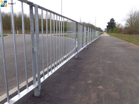 Optirail High Visibility Pedestrian Guardrail Alpha Rail