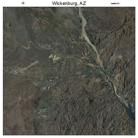 Aerial Photography Map of Wickenburg, AZ Arizona