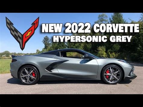 New Hypersonic Grey For C Corvette Your Beautiful Rides Youtube