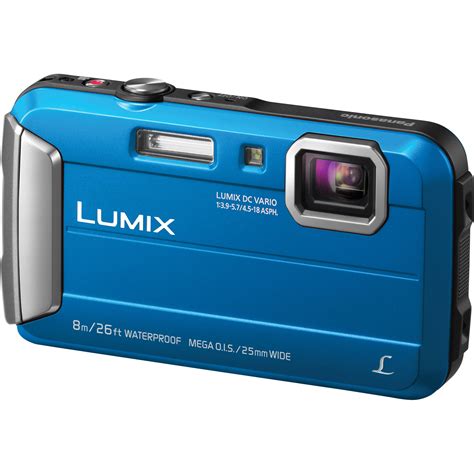 Panasonic Lumix Dmc Ts Digital Camera Blue Dmc Ts Bl B H