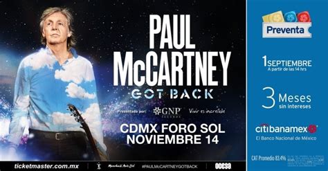 Paul McCartney Confirmado El ídolo vendrá a México en 2024 El