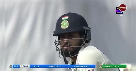 Shreyas Iyer Played Amazing Knock Against Ind Vs Ban Test Series