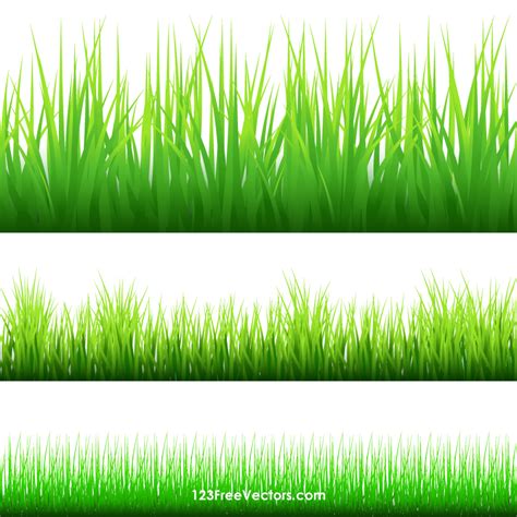 Grass Border Free Vector By 123freevectors On Deviantart