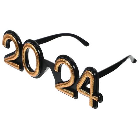 2pcs Eyeglasses 2024 New Year Party Eyeglasses Party Photography Glasses Prop Photo Prop