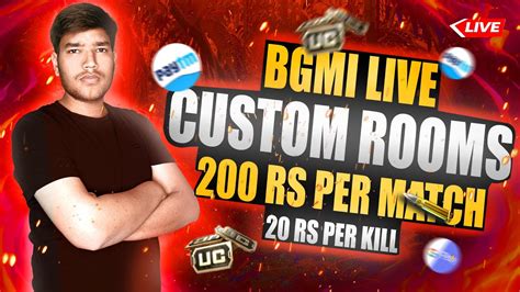 Bgmi Live Custom Room Bgmi Unban Bgmi Custom Room Live Per Kills