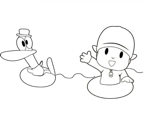 Desenhos De Pato E Pocoyo Para Colorir E Imprimir ColorirOnline