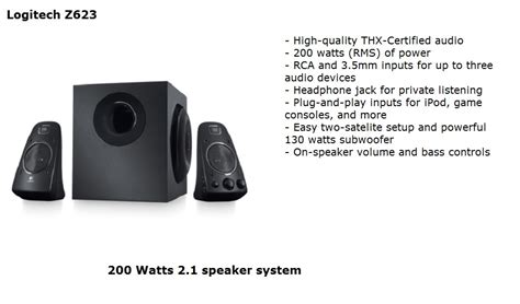 Logitech Z623 Speakers Test And Review Test And Review