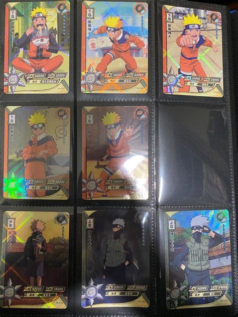 Naruto Kayou Tier 4 Wave 4 R SR Cards Hobbies Toys Toys Games On