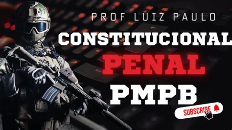 PROJETO PMPB E CBMPB PECULADO E DIREITO À VIDA IBFC 2023 LUIZ