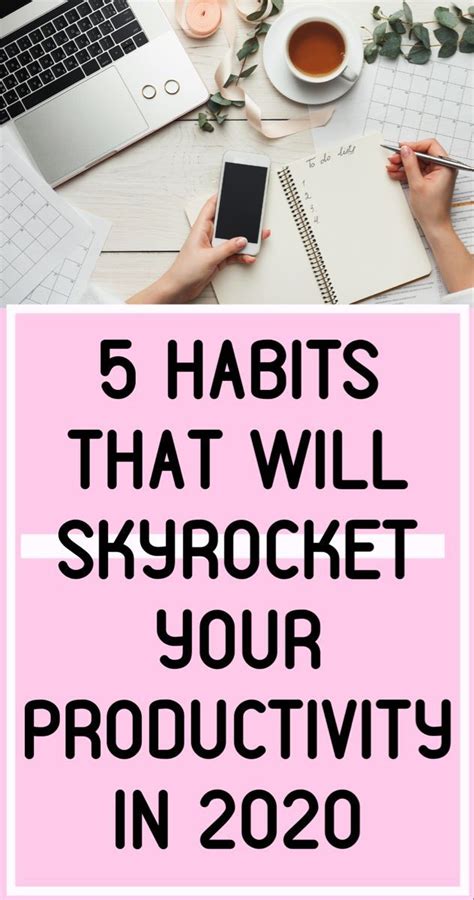 5 Daily Habits For A Productive Lifestyle The Werk Life Time