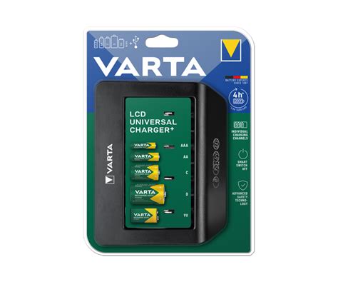 Varta LCD Universal Charger Plus BatteriGrossisten