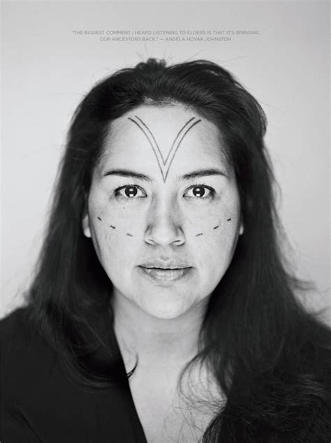 Between The Lines Facial Tattoos Inuit Tattoos American Indigenous