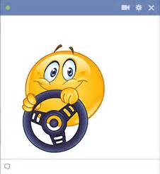 Driving Smiley | Symbols & Emoticons