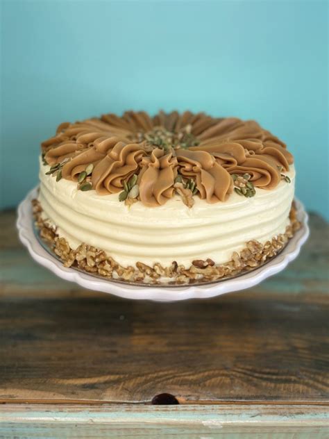 Gf Layered Salted Caramel Carrot Cake Homemade Bliss