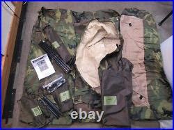 NOS Eureka TCOP Combat Tent One Person Woodland Tan USMC Rainfly