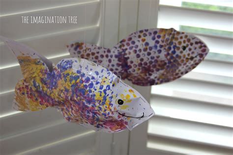 Bubble Wrap Print Fish Mobile The Imagination Tree