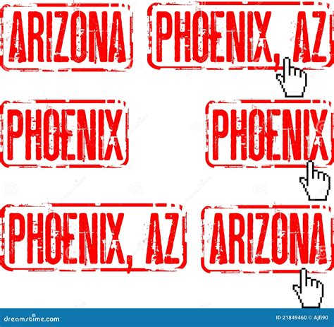 Phoenix Arizona Stock Vector Illustration Of Arizona 21849460