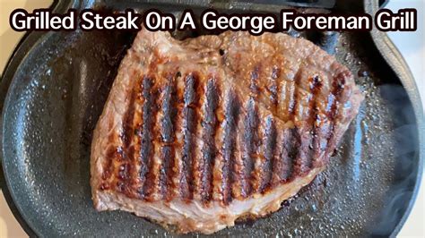 How To Cook A Perfect Sirloin Steak On A George Foreman Grill Quick