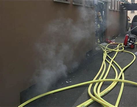 Feuerwehreinsatz in Heilbronn Brand in der Weststraße STIMME de