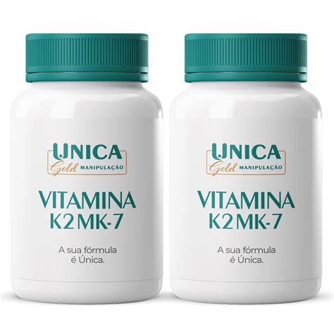 Combo Vitamina K Mk Mcg C Psulas