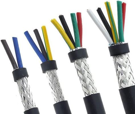 17awg10square 23456781012 Core Câble Blindé 5 Mètres De