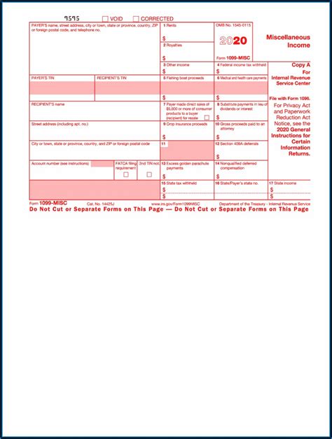 Downloadable Irs Form 1099 Misc Form Resume Examples Xz20l6x2ql