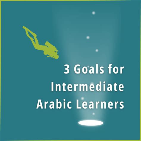 3 Primary Goals for Intermediate Arabic Learners